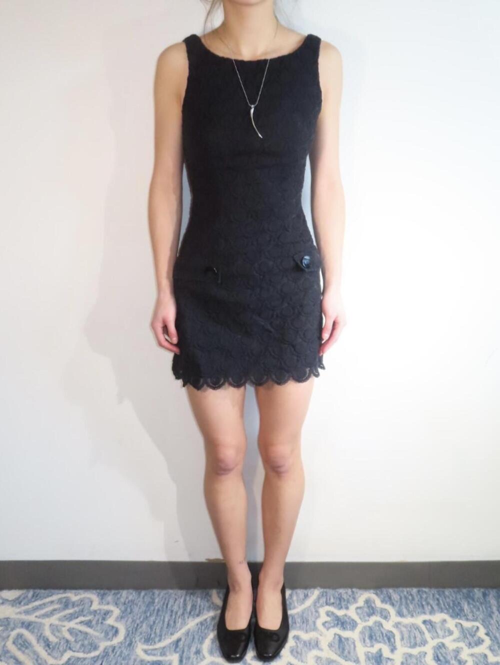 Bebe Women's Black Dress